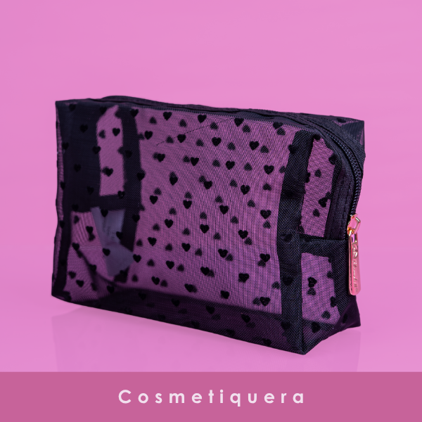 Cosmetiquera amore black