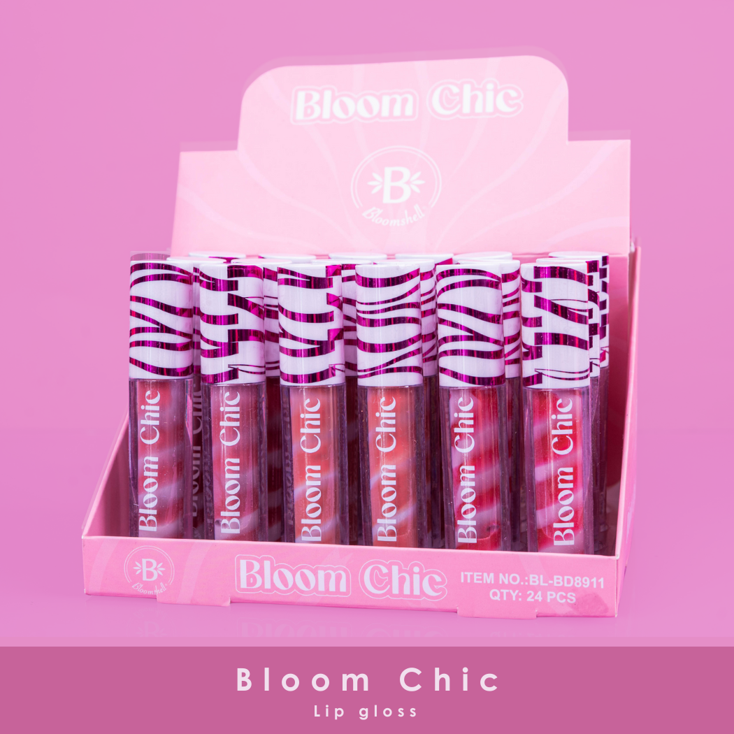 Bloom chic lip gloss (display)