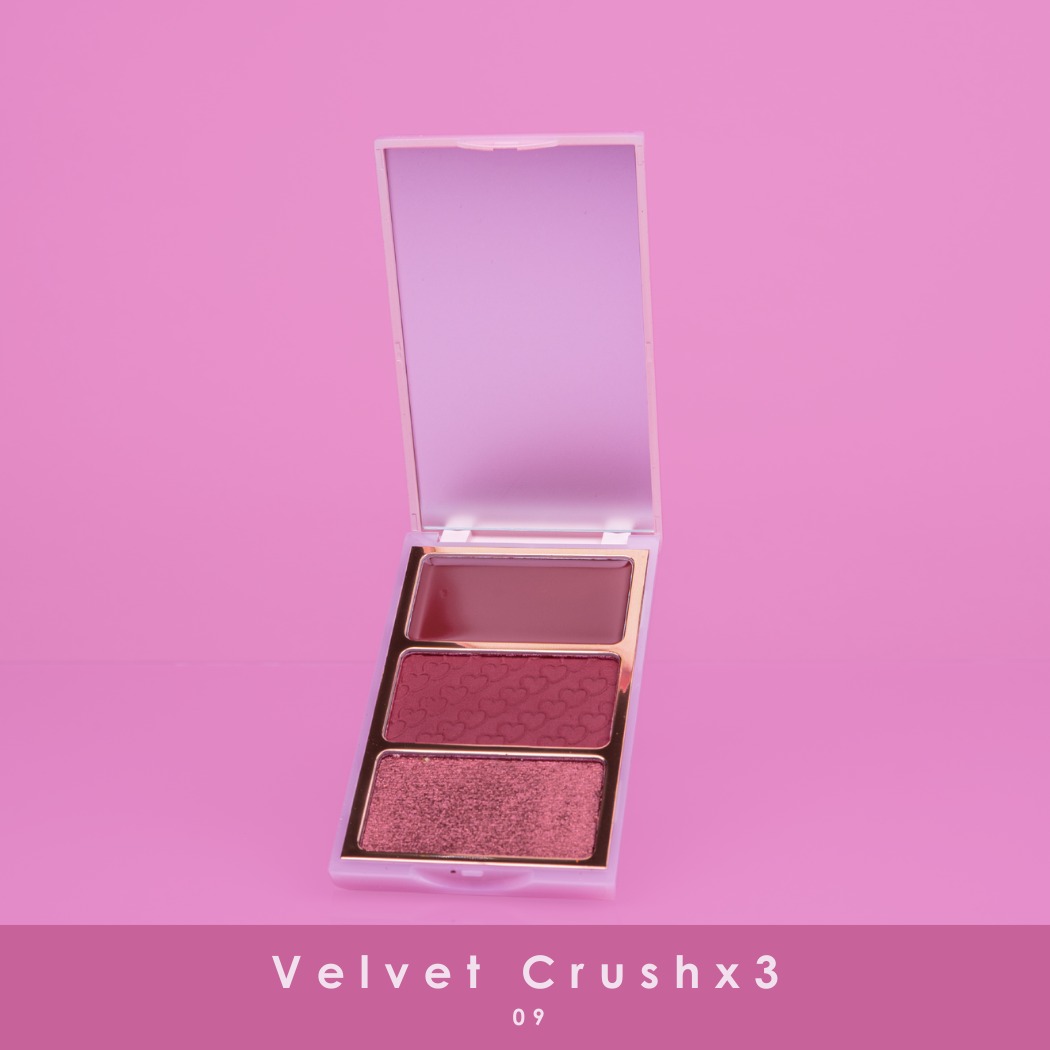 Velvet rubor x 3 vino