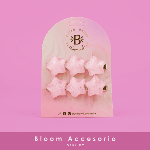 Bloom accesorio x 2 star (hebillas)