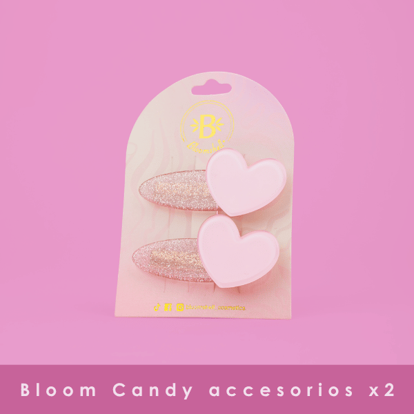 Bloom candy accesorios x 2 hebillas para cabello